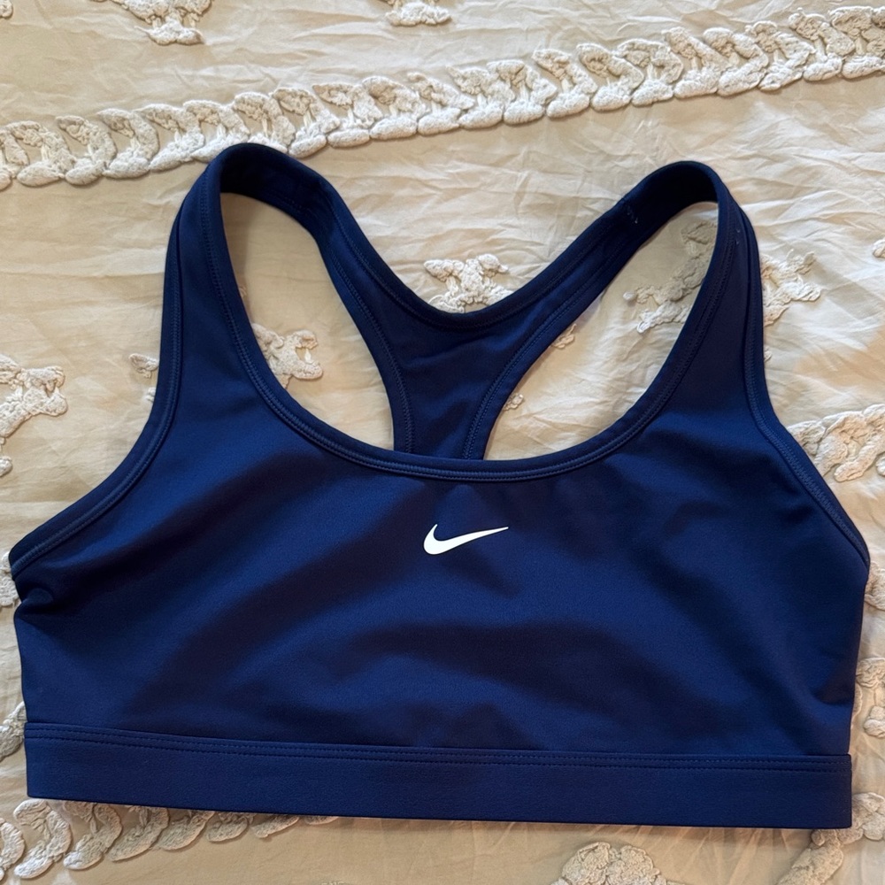 nike navy sports bra